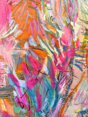 Pink abstract petals