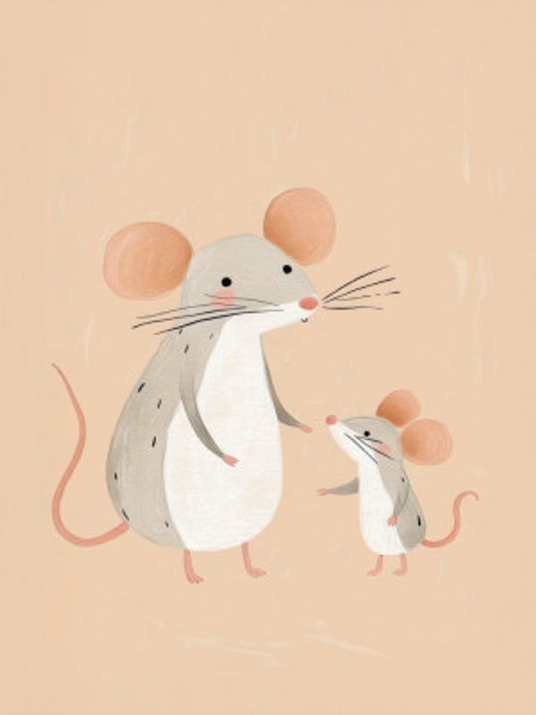 Mouse Family Portrait