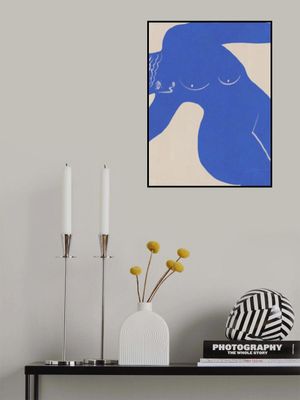 Bold Blue Silhouette