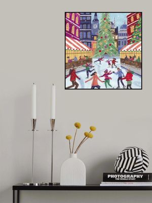 Skating in London Christmas