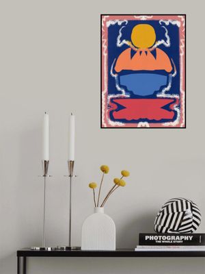 Bold Geometric Shapes and Vivid Colors