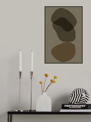 Floating Shapes in Earthy Browns