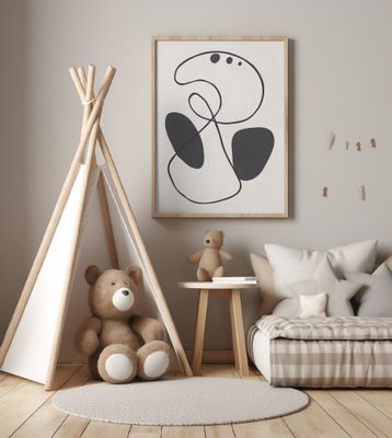 Expressionist forms and lines 15