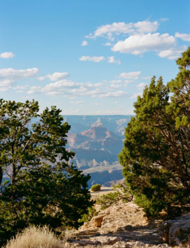 Grand Canyon Shadows X on Film