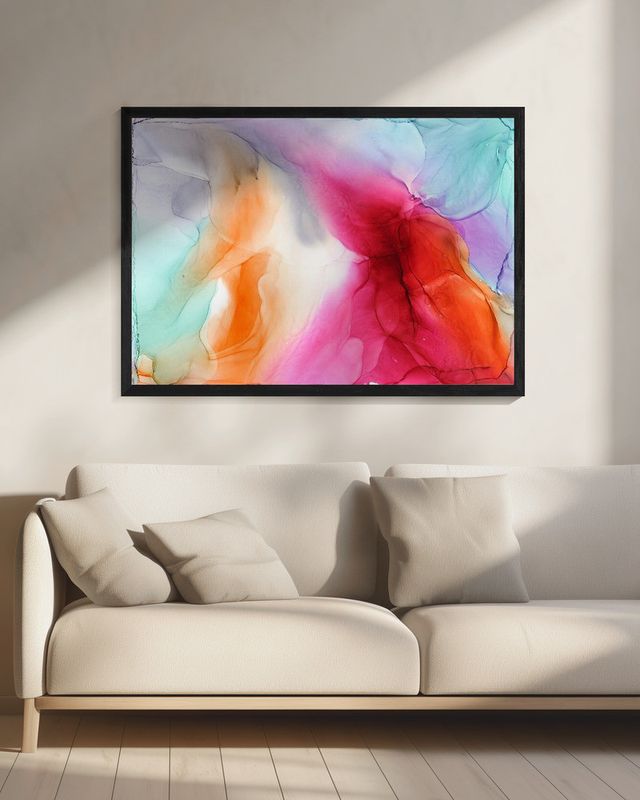 Colorful Flowing Hues