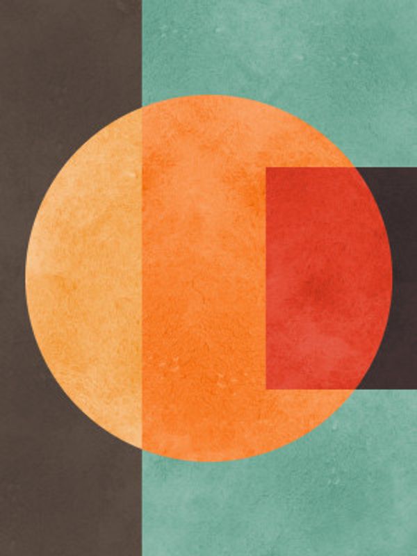 Colorful geometric composition 3