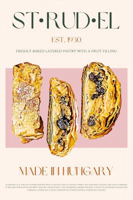 Golden Strudel Slice