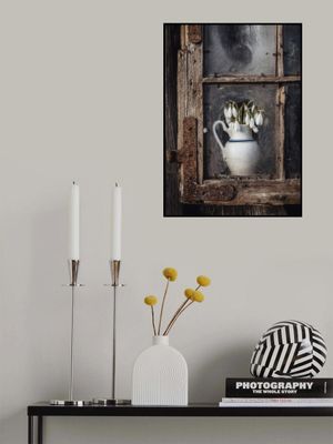 Spring flowers in the window