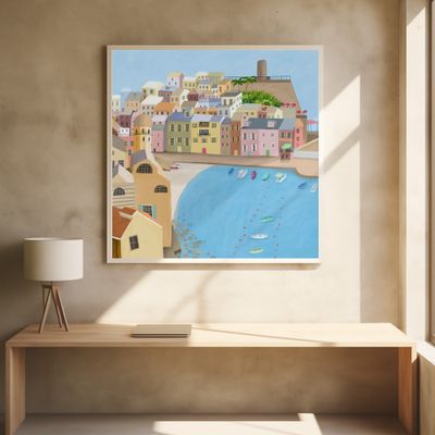 Vernazza, Italy by Artist Carla Daly