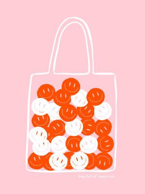 Smiley bag