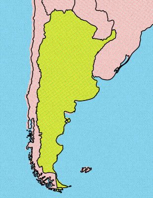 Pop Map of Argentina