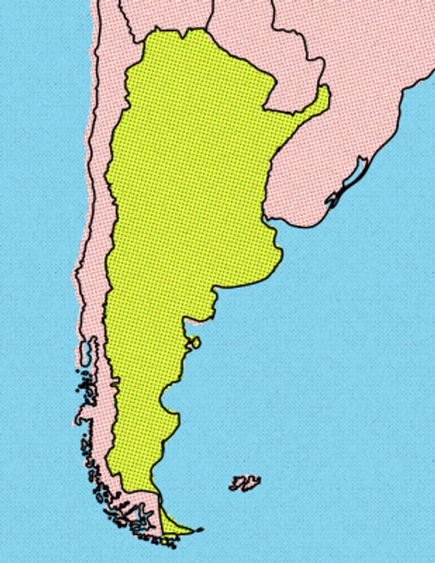 Pop Map of Argentina