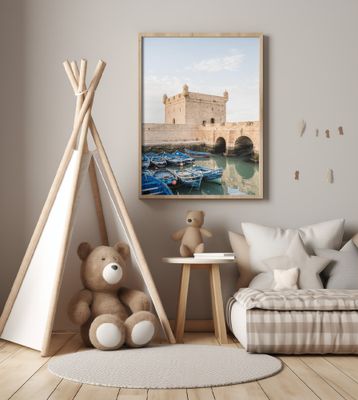 Port of Essaouira in Morocco