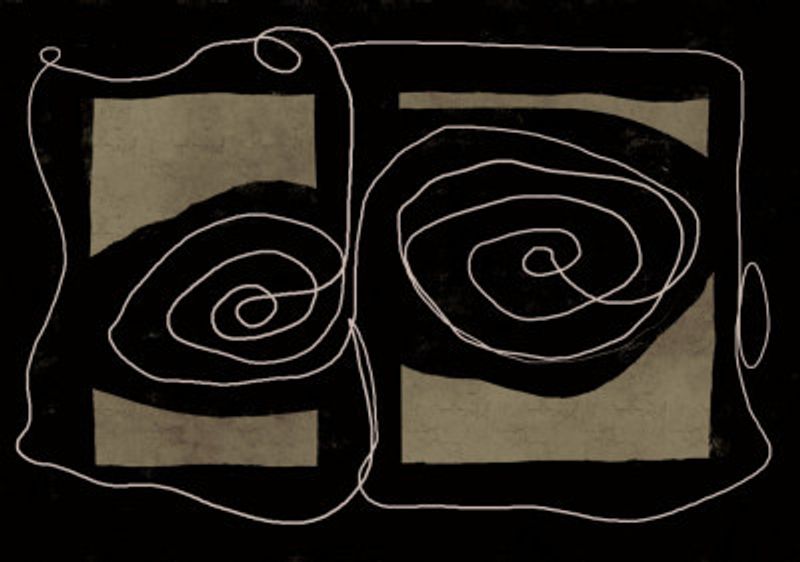 Abstract line drawing