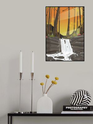 Waterfall In The Forest