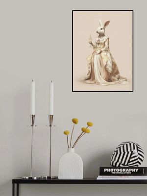 Rabbit In a Haute Couture Dress