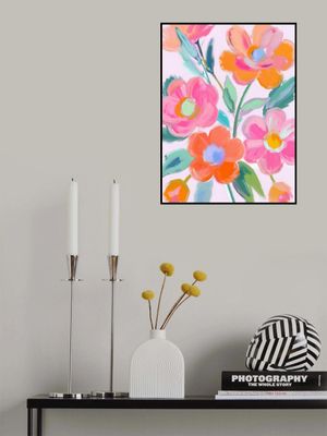 Vibrant Abstract Flowers