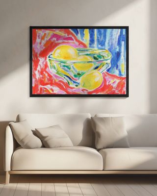 Lemons, Tamara Jare, oil on canvas