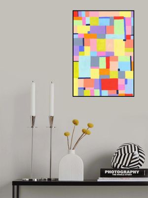 Vivid Geometric Tapestry