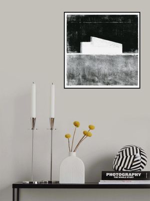 Barn On Field No2 Art Print