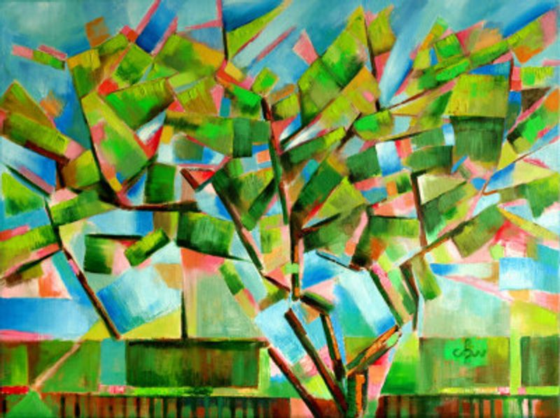 Cubist Spring at Voorburg - 15-05-22