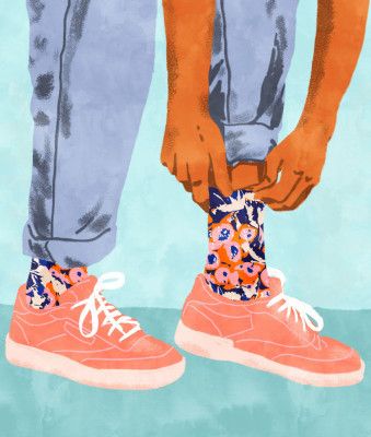 Pull Up Those Pretty Socks!