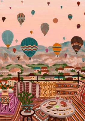 Dreamy Balloon Vista
