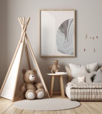 Marble Texture with Fluid Lines