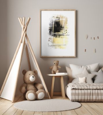 Eclipse in Yellow and Black