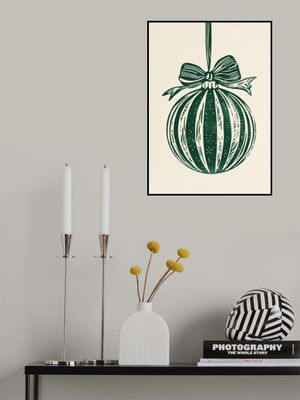 Christmas Ornament Green Illustration