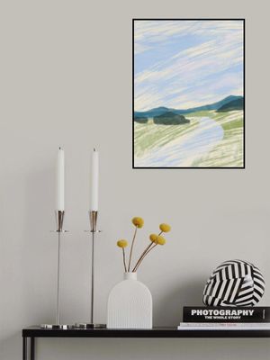 Abstract Landscape Sketch