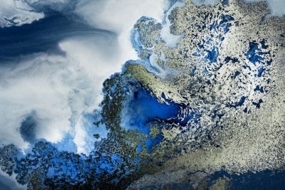 Beach House Art -Midnight Reef Tif