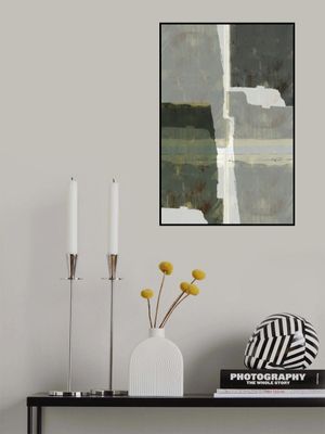 Faded Grid: Industrial Patina