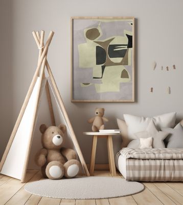 Abstract Graphic No1 Print