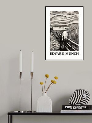 Skriet- The Scream - Monochrome Version