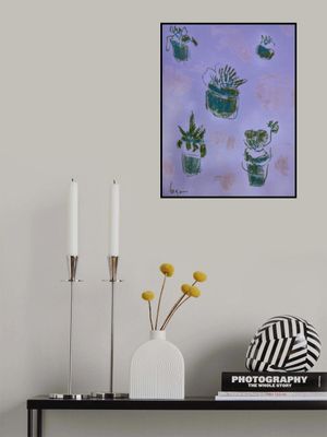 Potted Blessings   Blue