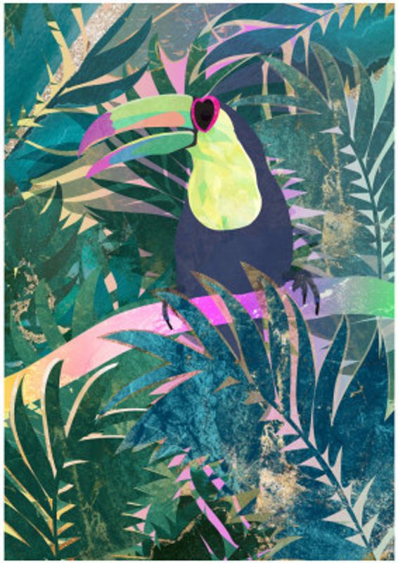 Jungle Rainbow Toucan