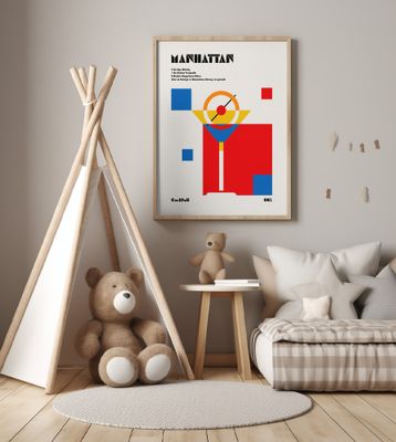 Manhattan Bauhaus Cocktail