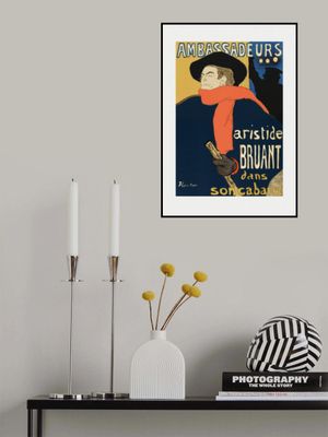 Ambassadeurs Aristide Bruant Dans Son Cabaret (1892)