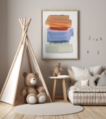 Abstract Brush Strokes 49 A1