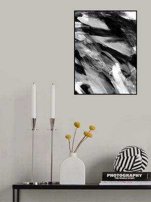 Abstract Artwork Greyscale #1