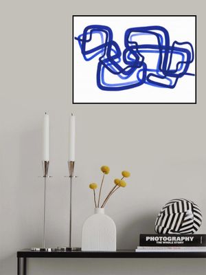 Composition In Blue 04