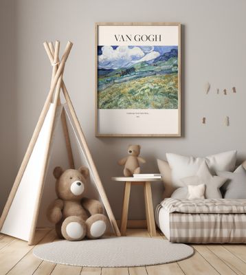 Landscape From Saint Rémy (1889)