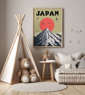 Japan Travel Poster