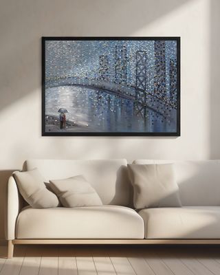 Rainy Date With the Bridge View