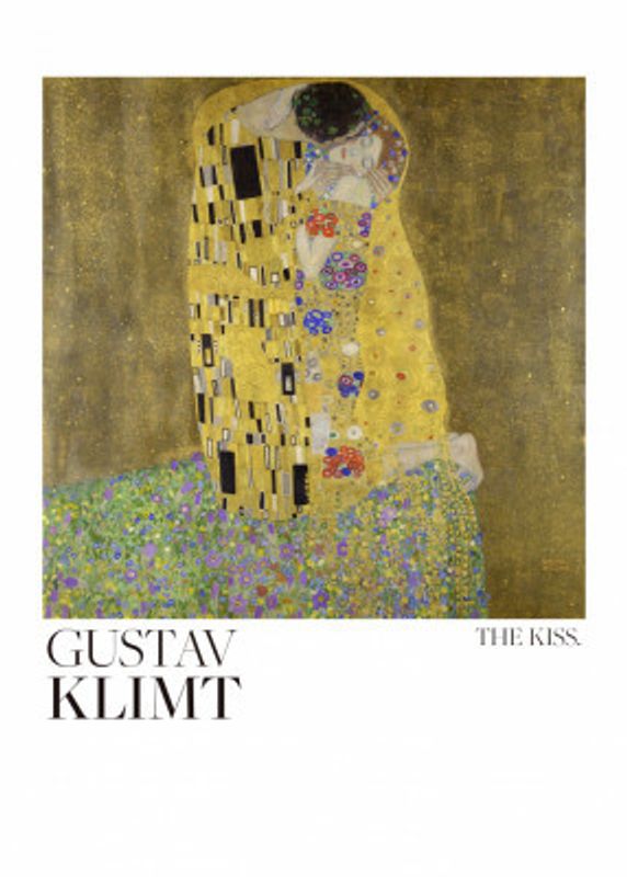 The Kiss (1907–1908) Poster