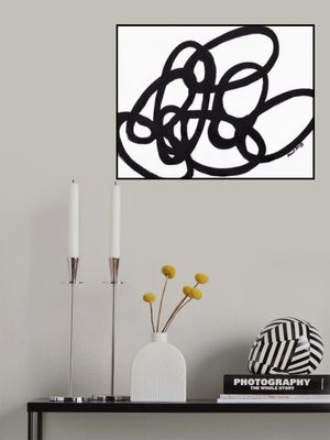 Ovals With Sumi Ink I