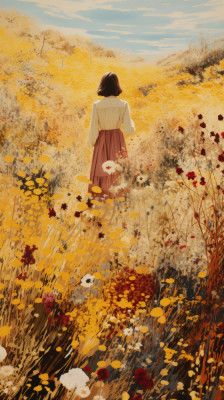 Golden Meadow Stroll