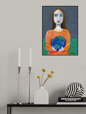 She had the world in her hands