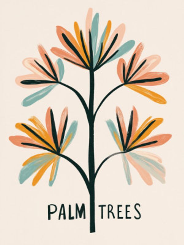 Tropical Brushstrokes